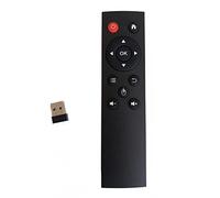 Per Smart Remote Controller Apprendimento IR 2.4G RF Air Voice No Giroscopio Per Android-TV Box PC Proiettore Intelligente Telecomando Per Supporto Intelligente Montaggio A Parete Barche Per Piscine E