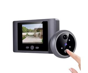 Per Smart Wireless Door Viewer Camera con 2.8 Pollici Schermo HD, Spioncino Digitale con Per Visioni Notturne, Rilevamento di Movimento PIR, Batteria 2000mAh per la Sicurezza Domestica,