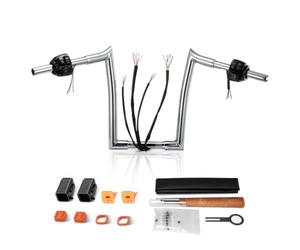 Per Softail Dyna Sportster Road King 1996-2006 | Manubrio precablato con comando a interruttore
