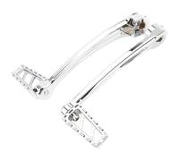 Per Softail Per FLS Per Slim Per Fatboy Per Touring Per Road Per King Per Street Per Glide Tri Pedane Per Motociclette Dal 2008 In Poi Motocicletta Pedane(Cromo)