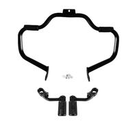 Per Softail Per Slim Per S FLSS Classic Per FLSTC Per Fat Per Boy 2000-2017 Protezione Motore Per Moto Barra Di Protezione Pedane Paraurti Engine Guard(Black)