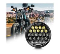 Per Softail Per Spo&rtster Per CVO XL883L XL1200X Faro Per Moto Da 75 W Faro Per Moto Da 5,75 Pollici Con Fascio Luminoso Faro Del Motociclo