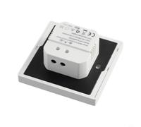 per Sonoff NSPanel Pro Smart Home Pannello di controllo con per zigbee per gateway, hub touch screen Wi-Fi per gestione dei dispositivi, scene e sorveglianza della fotocamera, nero (bianco)