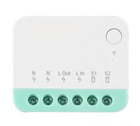 per Sonoff per mini R4M WLAN Smart Switch, 10A, opaco e compatibile con Alexa, telecomando per contatti asciutti e corrente alternata