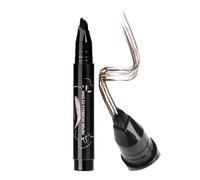 per Sopracciglia Donna | Sopracciglia Impermeabile Effetto Lunga Durata Anti Sbavature - Punta Ultra Fine Colore Liquido 1.4ml Per Trucco Quotidiano Lavoro Sport Appuntamenti Viaggi