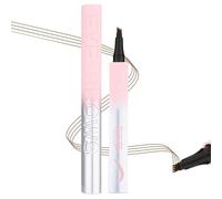 per sopracciglia per le donne, penna per sopracciglia impermeabile, impermeabile a 4 punte di contorno, Donne giorni cosmetici madre fidanzata moglie utilizza una fronte definitiva per