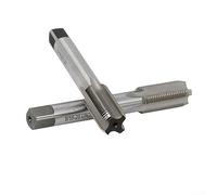 per Sourcing Map - Rubinetto filettato per fresatura filettata, 2 pezzi, 9/16" - 20 rubinetti filettati destro e sinistro, HSS, Tpi per manovella della bicicletta (A)