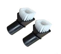 per spazzola Aspirapolvere ID35 Girevole 90° per Kärcher per(2 PCS-White) | Rotazione 90 gradi, per ideale per angoli, compatibile per kärcher, tubo 35mm, design ergonomico