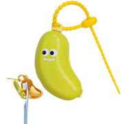 per spazzolino da denti, protezione portatile per spazzolino da denti a forma di banana - da bagno per ragazzi, ragazzi, ragazze, donne, uomini e famiglie, Verdure, verwijzen naar