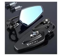 Per Specchietti Retrovisori Per Moto YAM&AHA MT01 MT 01 7/8" 22mm Montaggio Estremità Manubrio(Black)
