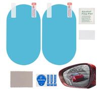 Per Specchietto Retrovisore Antipioggia: Protettiva Per Visione Chiara, Per Specchi Nano Sigillata Ausilio Ottico Di Sicurezza Per La Guida Altamente Trasparente E Traspa