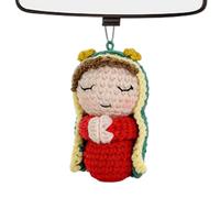 per Specchietto Retrovisore Auto - Ornamento In Crochet Morbido E Divertente - Ciondolo Auto Retrovisore | Per Camion SUV Camper Veicolo Borsa Zaino Casa Mensola da Parete