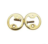 Per Speedplay Bulloni Tacchetti, Pedale Piastra Bow per Wahoo, Ricambio Leggero per Ciclismo su Strada (Oro)