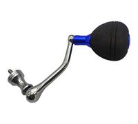 Per SPHEROS Per mulinelli STRADIC pieghevole braccio singolo EVA maniglia con albero in lega vite nel design per un migliore funzionamento e controllo della bobina (blu)