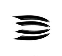 Per Spoiler Anteriore Auto Per Mercedes Paraurti Anteriore Spoiler Splitter Griglia Aspirazione'aria Cornice Copertura W205 S205 A205 C205 C200 C220d C300 Frontali(4pcs)