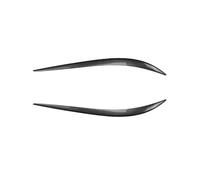 Per Spoiler Anteriore Per Alfa Per Romeo Per Giulia 2015+ Speciale Faro Anteriore Sopracciglio Adesivo Per Auto Accessori Modifica Frontali Paraurti Spoiler(Carbone nero)
