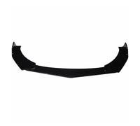 Per Spoiler Anteriore Per Fiesta S SE ST 2011-2019 Paraurti Anteriore Labbro Body Kit Canard Diffusore Spoiler Anti Scratch Guard Pala Labbro Paraurti Anteriore(Nero lucido)