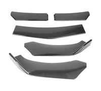 Per Spoiler Anteriore Per Maserati Per Ghibli M157 2013-2023 Splitter Paraurti Anteriore Esterno Sport Body Kit 5 Pezzi Spoiler Sezionale Car Spoiler Canards Kit(Fibra di carbonio)