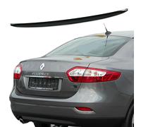 Per Spoiler Per Renault Fluence (Anno 2009-16), Nero Lucido Verniciato, Tuning