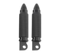 Per Sportster 883 Dyna Street Bob Softail Fat Boy Touring Bobber Chopper Moto Pedane Proiettile Pedane Pedane(Nero)