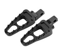 Per Sportster 883 XL1200 XL883 Softail Blackline Breakout Rocker Pedane Moto Pedali Poggiapiedi Larghi Spike Nero(3)