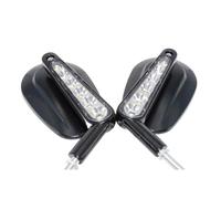 Per Sportster Per Touring Per Road King Per VRSCF Per Softail Specchietti Retrovisori Moto LED Indicatori Di Direzione Anteriori Retrovisore