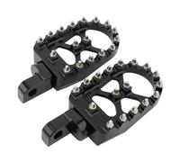 Per Sportster XL1200 XL883 2011-2023 Softail FXS FXSB 2011-2017 Moto Pedane Offroad Pedane Larga Fat Poggiapiedi Pedali(Nero)