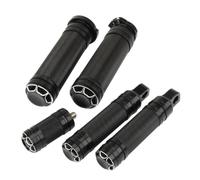 Per Sportster XL883 1200 Touring Roadking Dyna Breakout Softail Manubrio Moto Manopole Poggiapiedi Pedane Cambio Peg Nail CNC