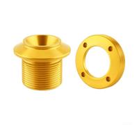 per sram per dub manovella coperchio laterale vite e tappo, lega di alluminio M18x25mm per NX per gx per xx1 per eagle Guarnitura bicicletta (oro)
