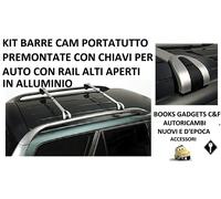 Tetrax Cam k0282152 Barra Portatutto Universale con Railing per Station Wagon