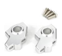 Per ST1100 1991-2002 Moto CNC Offset Manubrio Riser 22mm 7/8" Riser Manubrio Arretrato Manubrio Riser Clamp(Gloss Silver)