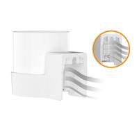 Per staffa per router a 6 vie TP Link Deco Mesh X20/X50/X55/X60/Wifi (bianco)