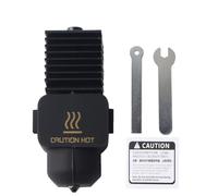 Per stampante 3D Bambu Lab A1/A1 Mini Hot End - Ugello sostituibile in acciaio temprato, design a sgancio rapido, durevole e conveniente, compatibile con stampa in fibra di carbonio