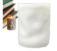 Per - Stampo Per Cilindro In Silicone Con Ghianda E Scoiattolo In Rilievo 3D | Stampo Per Candela Cilindrica | Strumento Per La Creazione Fai-da-te Per Principianti E Hobbisti | Fornitu