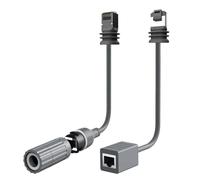 per Starlink Gen3 V3 Cavo di ricambio Adattatore Convertitore per satellite rettangolare Impermeabile per Starlink Cavo adattatore Ethernet RJ45 Adattatori Connettore femmina (per RJ45 Connettore)
