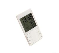 per stazione Meteo Digitale LED Grande Schermo Interno per | Schermo LED grande, lettura per facile, tempo data temperatura, umidità interna, design moderno