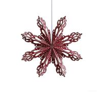 per stella di per carta Origami Natale 30cm per decorazione Sospesa(30cm red)