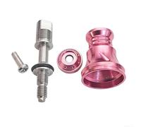 Per Stella per Stradic F6 per Twinpower Cardif Reel Rocker Arm Metal Interface Joint accessorio colorato per dimensioni 4000 e sotto Nero Rosso Oro Viola Argento Grigio Opzioni rosa (rosa)