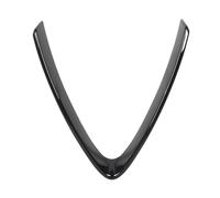 Per Stelvio 2017-2023 Griglia Paraurti Trim Cornice A Forma V Decorazione Nero Brillante Copertura Griglia A Forma V Per Auto