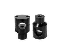 Per Strada Per Star Per V-Star 22 MM 25 MM Moto Manubrio Riser Up Staffa Morsetto Kit 1 ''7/8 "manubrio Manubrio Riser Morsetto(Black 25mm)