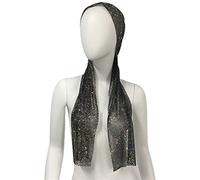 Per Strass Per La Testa Avvolgere Mesh Fascia di Cristallo Hairband Elastico Per La Scintilla Body Jewelry Accessorio Per Le Donne