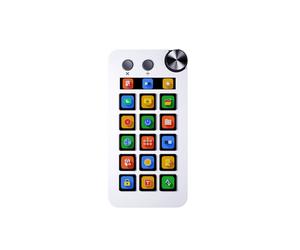 Per StreamDeck Visual Keyboards LCD Button 15 Key Live Content Creation Controller Customs Button per Win 634A A