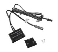 per striscia LED ultra sottile con sensore a doppia porta | Si attiva automaticamente quando le porte si aprono e si gira quando sono chiuse, fornendo una comoda illuminazione a mani