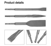 Per Strumento Estrazione Piastrelle Set 3pz Scalpello per Martello Elettrico Uso