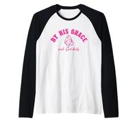 per Sua Grazia, Sii Forte Coraggioso, USA, Non abbiate Paura Maglia con Maniche Raglan