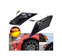 Per Subaru BRZ 2012-luglio 2013 2014 2015 2016 2017 2018 2019 2020 Accessori Per Luci Segnalazione Laterali Dinamiche A LED Per Auto Segnale svolta lampada specchietto retrovisore(Dynamic Smoked Black