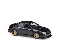 Per: Subaru-impreza Modello Di Auto Blu Scuro 1:24 Simulazione Modello Pressofuso(A)