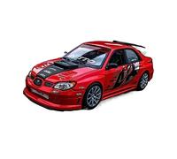 Per: Subaru-impreza Modello Di Auto Blu Scuro 1:24 Simulazione Modello Pressofuso(B)