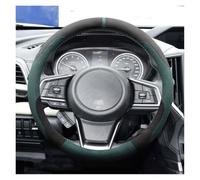 Per Subaru Per Forester Per Legacy Per Outback Per Impreza XV Per BRZ Volante Pelle Scamosciata O Type Per Auto Traspirante Coprivolante(Emerald green)