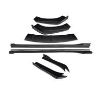Per Subaru Per Legacy 2010-2016 Auto Paraurti Anteriore Splitters Labbro Body Kit Spoiler Minigonne Laterali Estensioni Posteriore Wrap Angolo(Nero opaco)